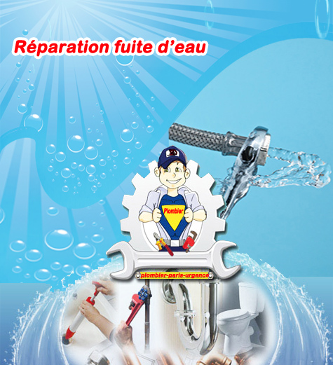 Réparation fuite d'eau à paris 0 1 43 66 77 01